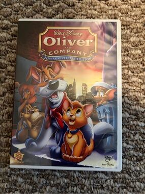 Walt Disney Oliver and Company DVD - 20th anniversary edition
